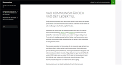 Desktop Screenshot of kommunism.eu